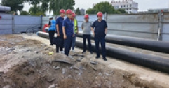 【市城市燃熱集團富泰熱力】公司領導深入在建工地檢查施工安全生產工作