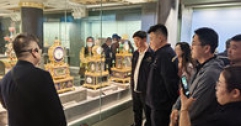 【市城市燃熱集團富泰熱力】觀賞精美文物 厚植家園情懷 光明分公司、長輸公司黨支部組織黨員參觀“鐘鳴盛世”展